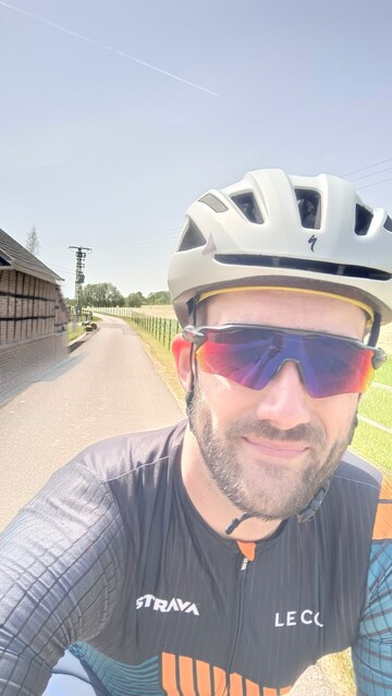Selfie auf dem Rad 😉