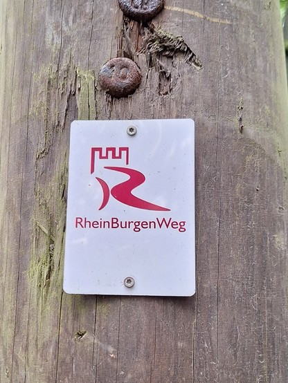 Wegweiser RheinBurgenWeg