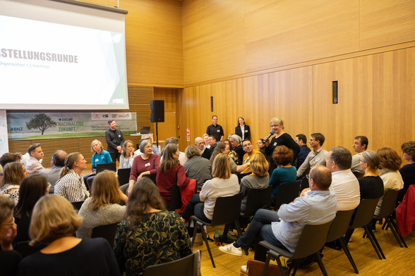 Vorstellungsrunde beim Barcamp 