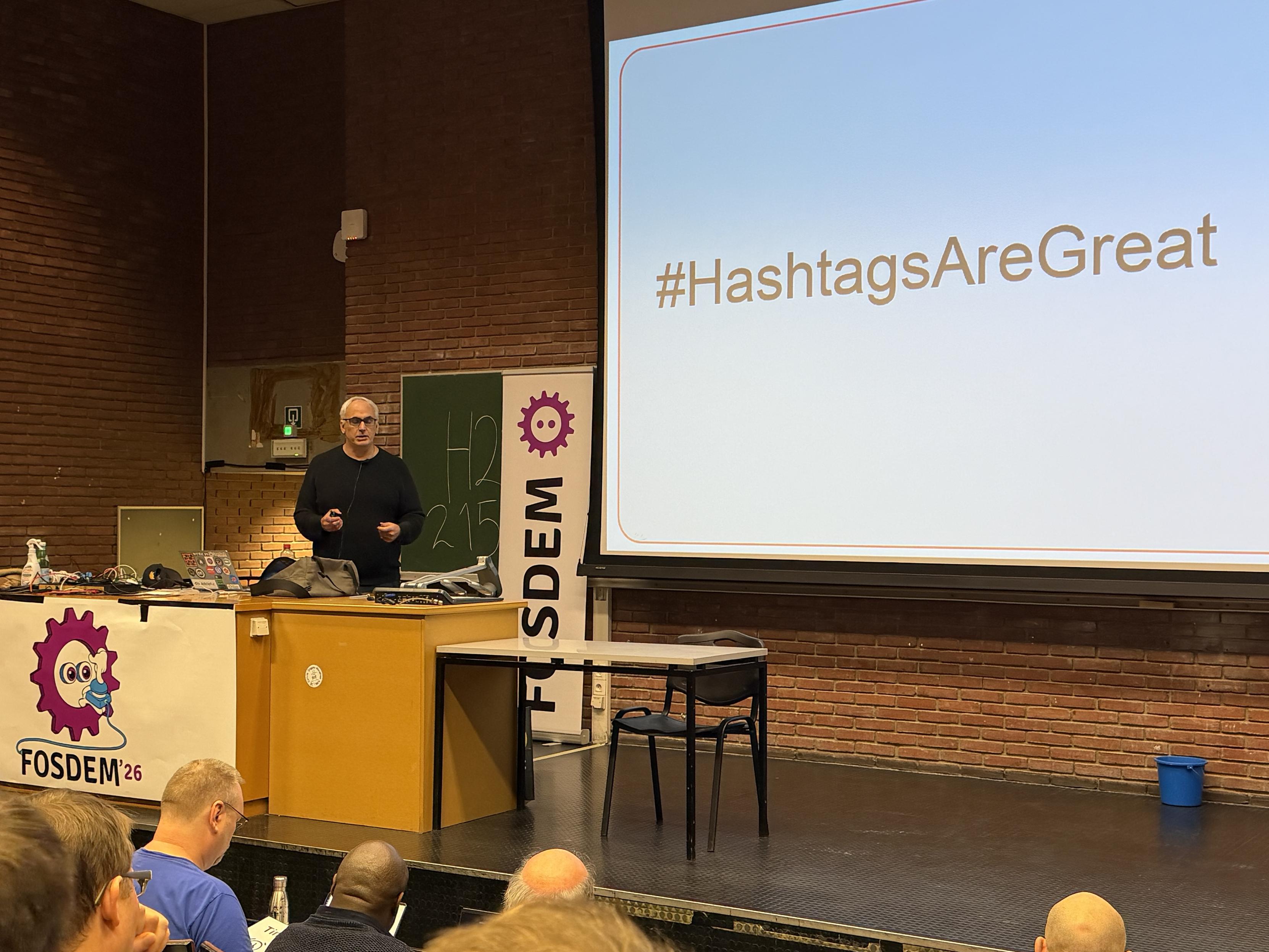Evan Prodromou about Hashtags